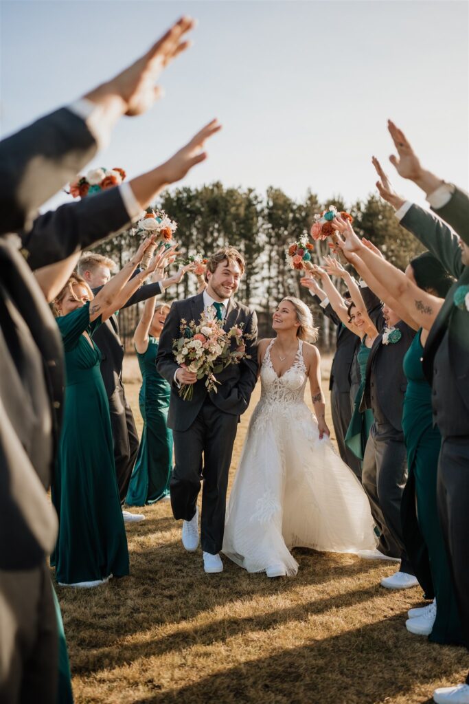 Wedding Party Pictures at Ivy Black Weddings and Events Center 