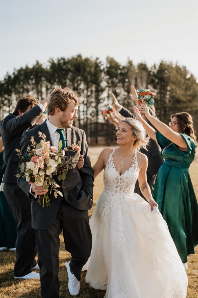 Wedding Party Pictures at Ivy Black Weddings and Events Center 