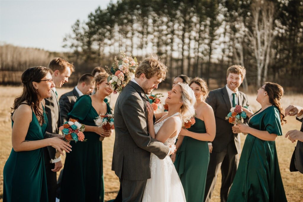 Wedding Party Pictures at Ivy Black Weddings and Events Center 